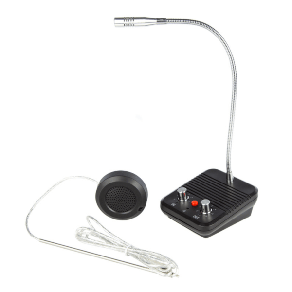 2 Way Communication Ticket Window Intercom