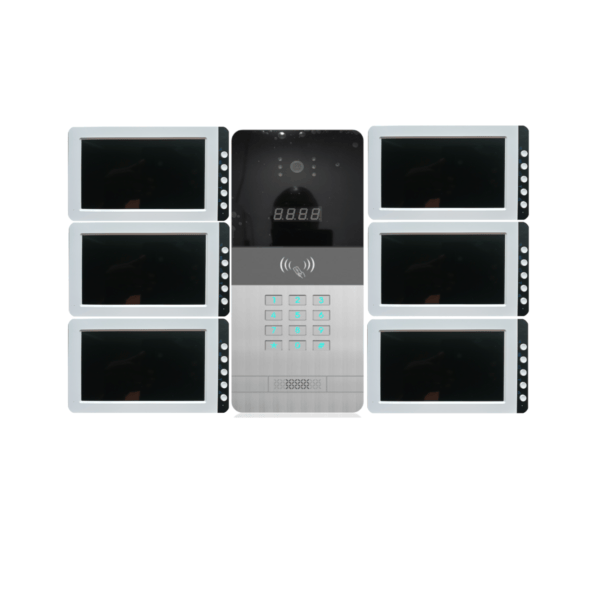 Building Entry Intercom For 6 Apartment Unit