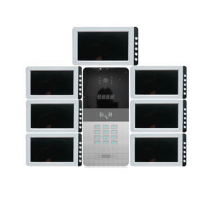 Apartment Entry Intercom Replacement For 7-Multi-tenant Buildings