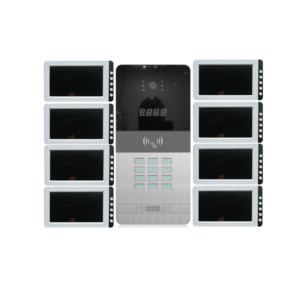 Multi-tenant Video Intercom For 8 Unit Building