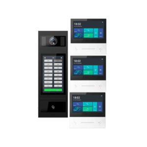 3 Apartment Unit 2-wire Video Intercom