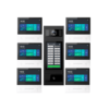 2 Wire Video Intercom For 6 Apartment