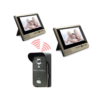 Motion Activated 2 Room Wireless Video Intercom