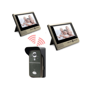 Motion Activated 2 Room Wireless Video Intercom