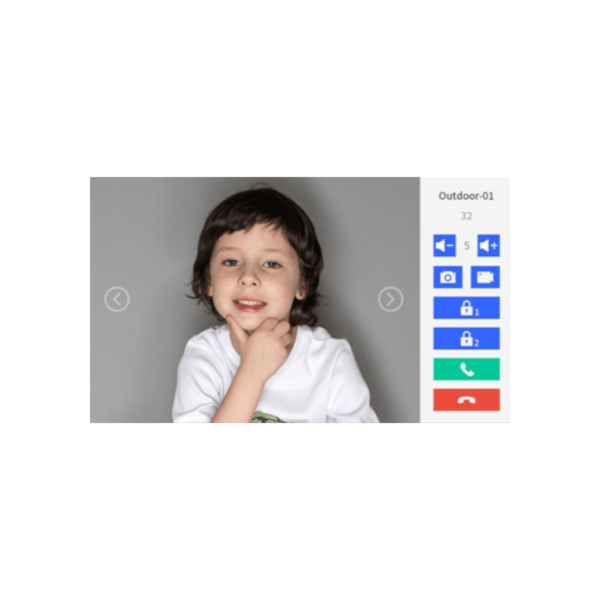 2 Wire Intercom 7 inch WIFI Indoor Monitor