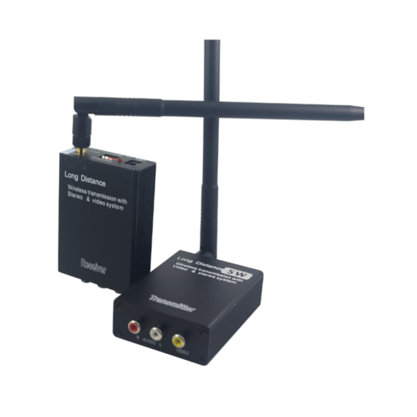 5W Long Range 2.4GHz Wireless Audio Video Transmitter And Receiver