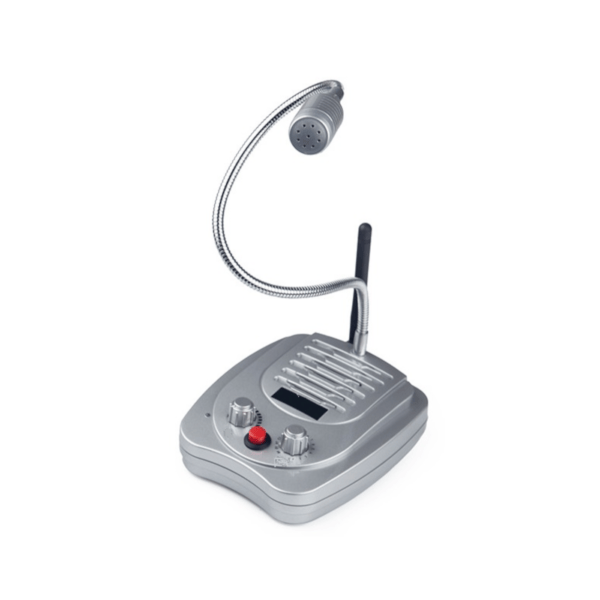 Press-to-Talk 2-Mile Wireless 2-Way Radio