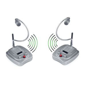 Press-to-Talk 2-Mile Wireless 2-Way Radio