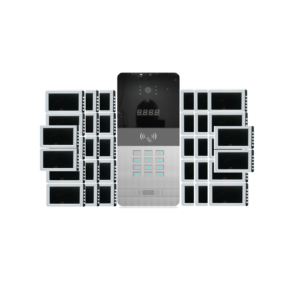34-Apartment Unit Building Audio Video Buzzer System