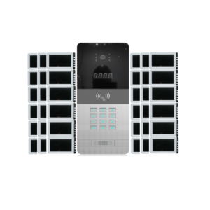 Video Intercom Entry System For 36-Room Apartment Building