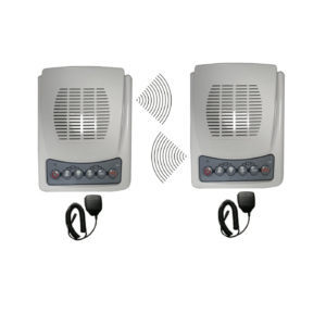 2-Way Wireless Push-to-Talk Intercom Radio – 2 Mile Range