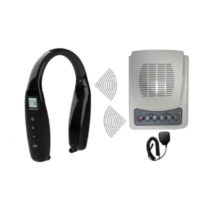 Wireless Neck Band Intercom With Talk Back Speaker