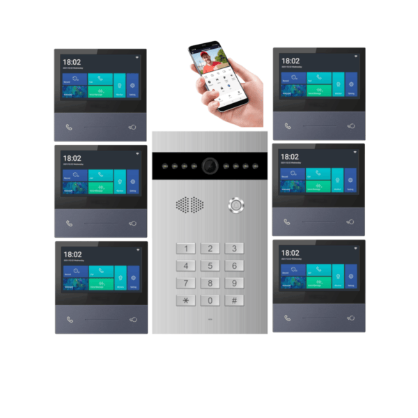 All-in-One 6-Room Video Intercom