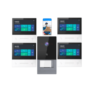 Smart Doorbell System with 4 Communication Screens