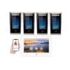 Smart 4-Door Video Access Control System with Motion Detection