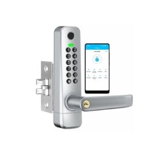 In/Out Access Fingerprint Smart Door Lock – Waterproof